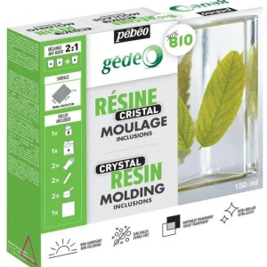 Kit résine de cristal bio - 150 ml