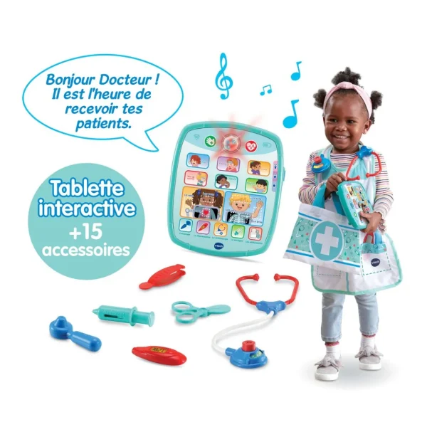 Kit Tablette et accessoires Apprenti Docteur électronique