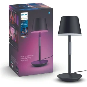 Lampe connectée HUE W&C GO Noir