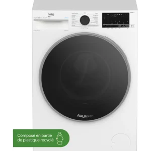 Lave linge hublot à induction B3WFT51243W, 12 kg, 1400 T/min, A