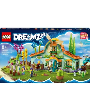 LEGO DREAMZzz 71459 L’Écurie des Créatures des Rêves, Jouet de Ferme avec Figurine de Cerf 2-en-1