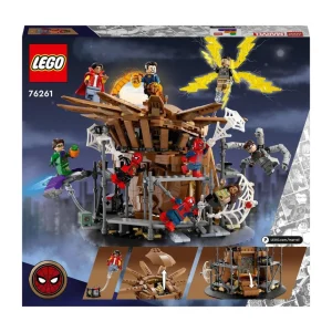 LEGO Marvel 76261 Le Combat Final de Spider-Man : No Way Home, Jouet avec 3 Peter Parkers, Bouffon Vert, Electro