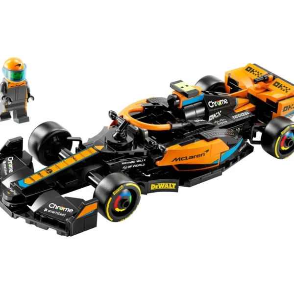 LEGO Speed Champions 76919 La Voiture de Course de Formule 1 McLaren 2023, Véhicule Jouet