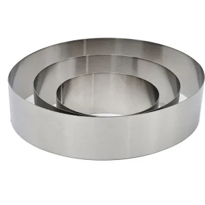 Lot de 3 cadres pâtissiers ronds