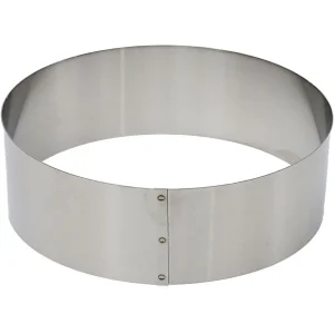 Lot de 3 cadres pâtissiers ronds