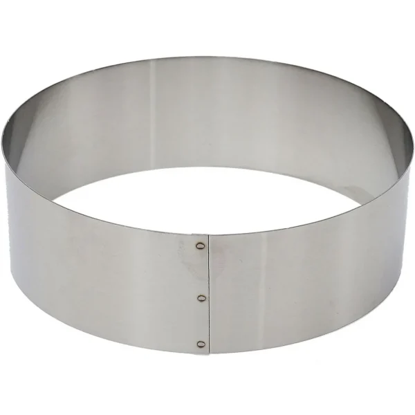 Lot de 3 cadres pâtissiers ronds