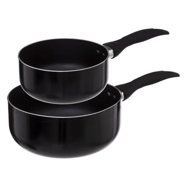 Lot de 2 casseroles 16 et 20cm tous feux dont induction
