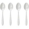 Lot de 4 Cuillères à Café Inox Nevis 14cm Argent