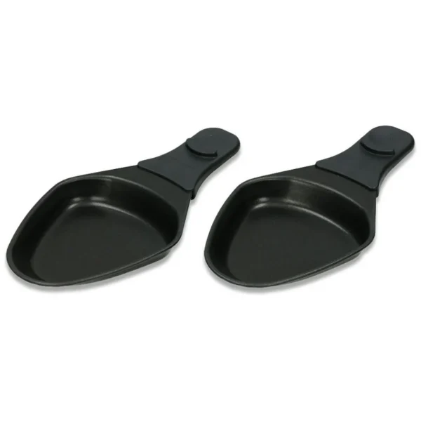 Lot de 2 poêlon à raclette XA400102 - Noir