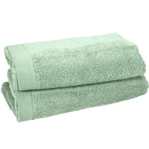 Lot de 2 serviettes de toilette 500 g/m² STUDIO - 50x90 cm