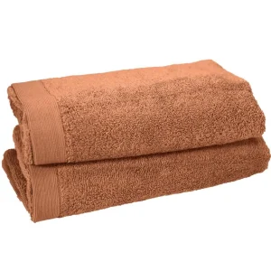 Lot de 2 serviettes de toilette 500 g/m² STUDIO - 50x90 cm