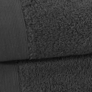 Lot de 2 serviettes de toilette 500 g/m² STUDIO - 50x90 cm