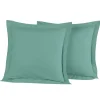 Lot de 2 taies d'oreiller en percale de coton SOFT PERCALE