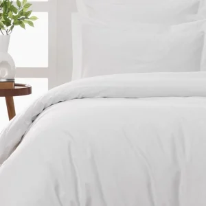 Lot de 2 taies d'oreiller en percale de coton SOFT PERCALE