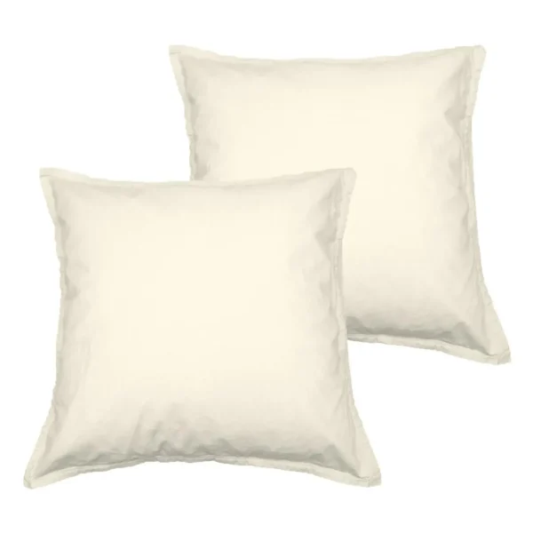 Lot de 2 taies d'oreiller en coton STUDIO