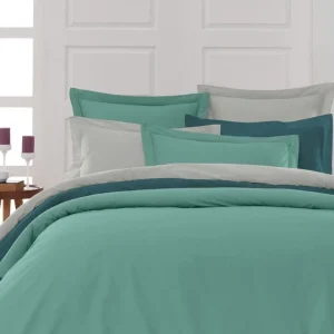 Lot de 2 taies d'oreiller en percale de coton SOFT PERCALE