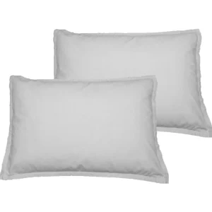 Lot de 2 taies d'oreiller en coton STUDIO