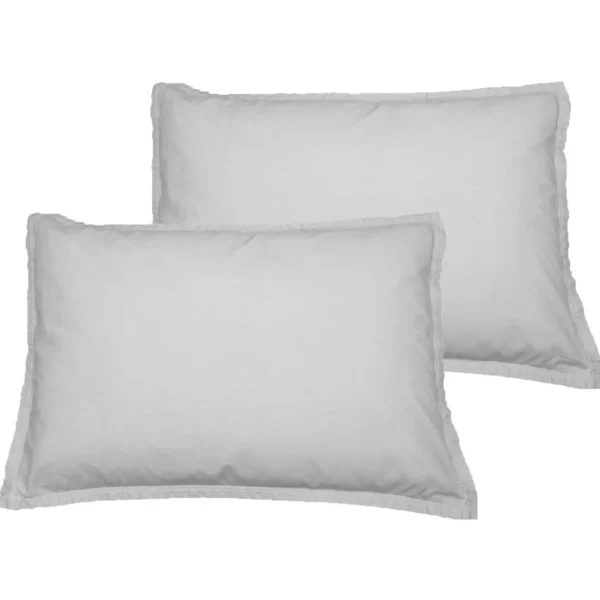 Lot de 2 taies d'oreiller en coton STUDIO