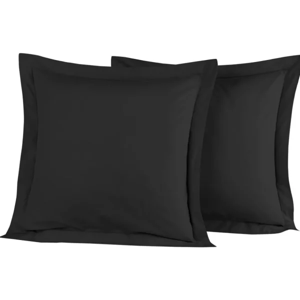 Lot de 2 taies d'oreiller en percale de coton SOFT PERCALE