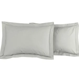 Lot de 2 taies d'oreiller en percale de coton SOFT PERCALE