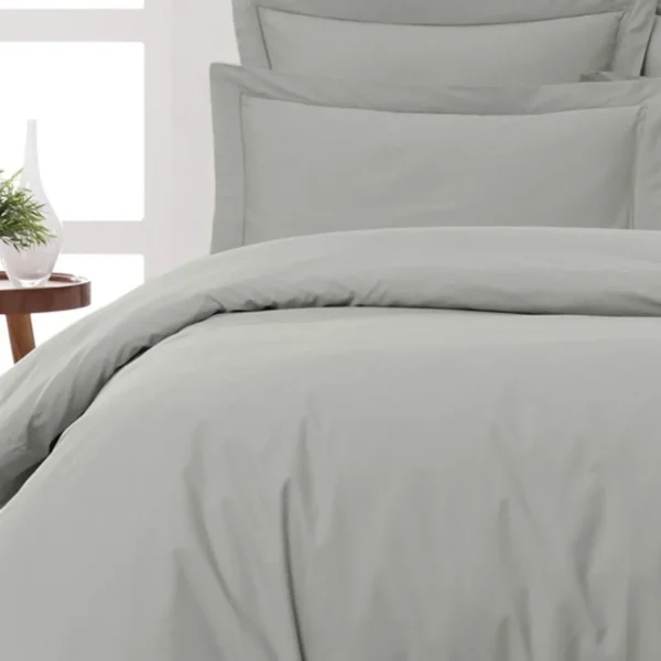 Lot de 2 taies d'oreiller en percale de coton SOFT PERCALE