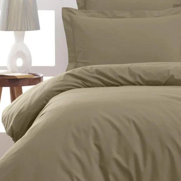 Lot de 2 taies d'oreiller en percale de coton SOFT PERCALE