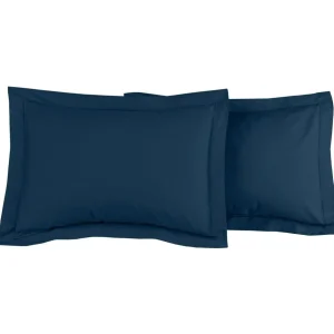 Lot de 2 taies d'oreiller en percale de coton SOFT PERCALE