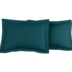 Lot de 2 taies d'oreiller en percale de coton SOFT PERCALE