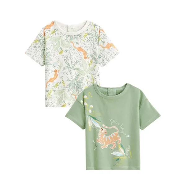 Lot de 2 t-shirts enfant Kanha