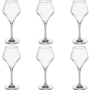 Lot de 6 Verres à Eau Clarillo 37cl Transparent