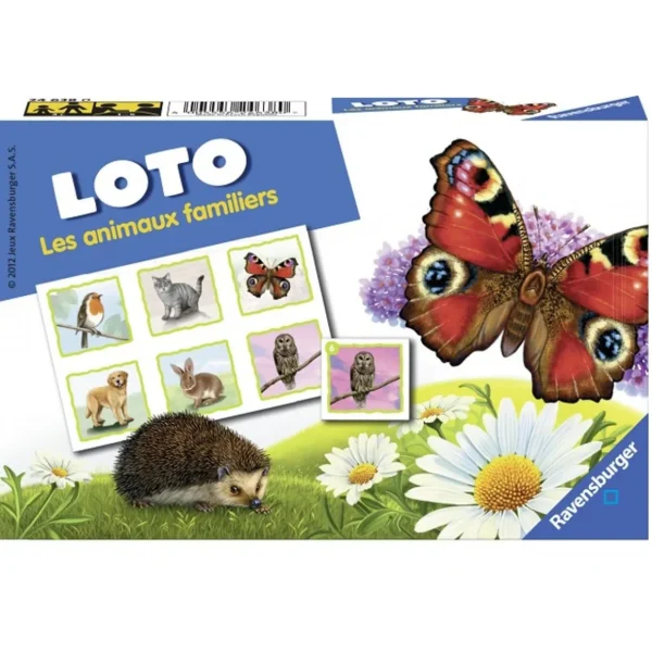 Loto les animaux familiers