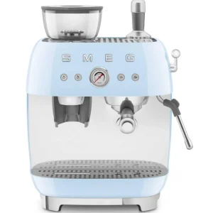 Machine à expresso avec broyeur 20 bars bleu - EGF03PBEU