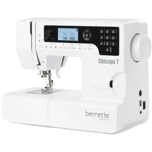 Machine a coudre et à broder Bernette Chicago 7 - Avec module de broderie