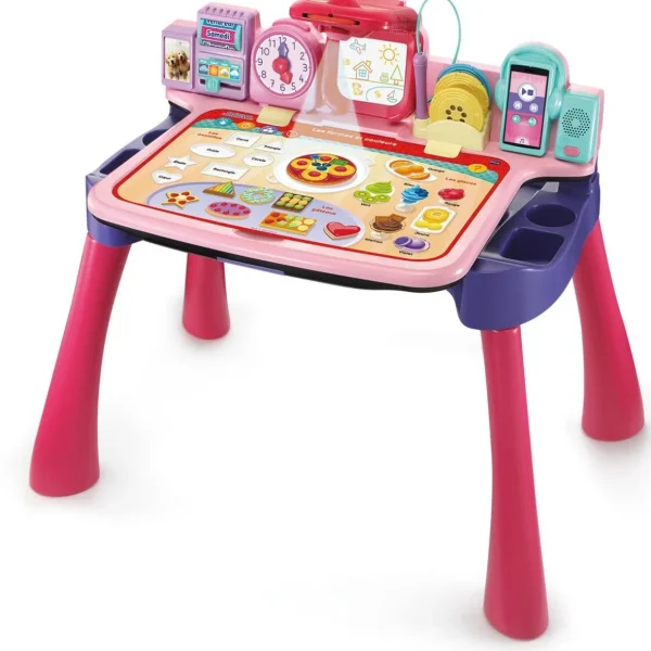 Magi bureau interactif 5 en 1 rose