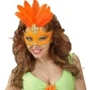 Masque Loup Orange Brésil - Adulte