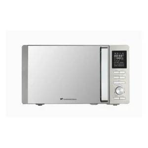 Micro-ondes combiné - CONTINENTAL EDISON - CEMO25SG13S3 - Silver - 25 L - Porte Miroir - 900 W - Grill 1000 W - Convection 1000