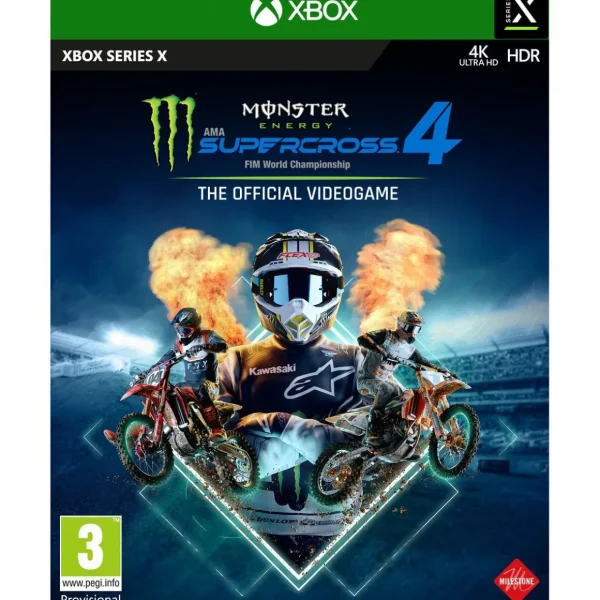 Monster Energy Supercross The Official Videogame 4 Xbox Series X