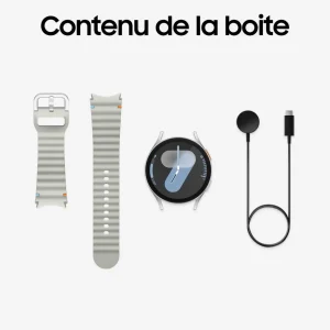 Montre connectée Galaxy Watch 7 Bluetooth 44mm - Silver