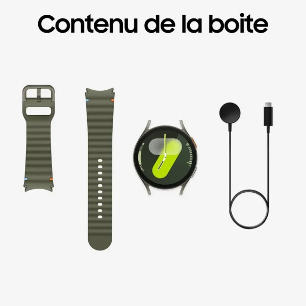 Montre connectée Galaxy Watch 7 Bluetooth 44mm - Kaki