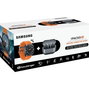 Montre connectée Pack GalaxyWatch Ultra Gris Titane+Buds3