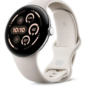 Montre connectée Pixel Watch 3 45mm Argent Poli Bluetooth