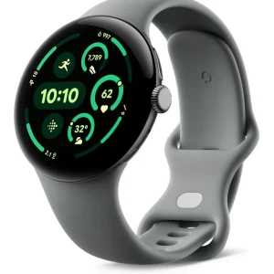 Montre connectée Pixel Watch 3 45 mm Vert Sauge Bluetooth