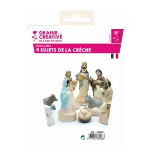 9 moules en latex Santons - Crèche de Noël