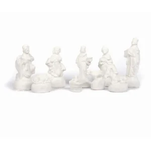 9 moules en latex Santons - Crèche de Noël + Plâtre 1 kg