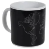 Mug Thermoréactif XXL Carte 80cl Noir