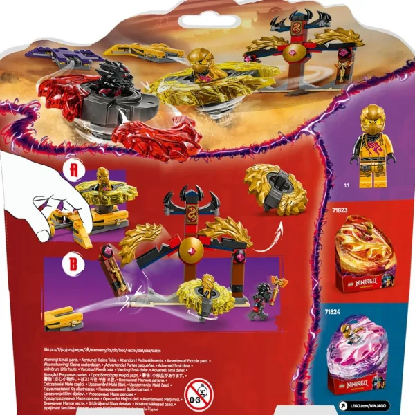 Ninjago 71826 - Pack de combat Spinjitzu du dragon