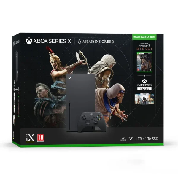 Pack Console Xbox Series X Assassin's Creed Mirage 1 TO