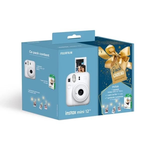 Pack Instax mini 12 - Blanc