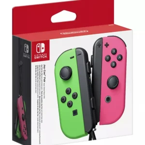 Paire de Manettes Joy-Con Vert/Rose Nintendo Switch