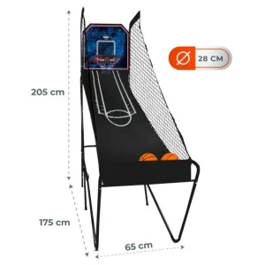 Panier de basket pliable Monoshot SAN DIEGO avec Compteur de point électronique